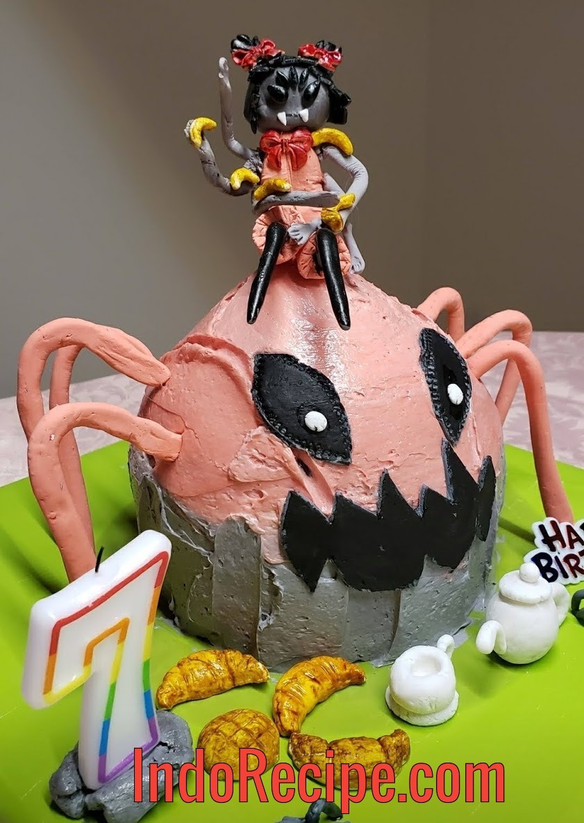 Little Miss Muffet Undertale – Anthropomorphic Spider Monster Girl Cake –  IndoRecipe.Com